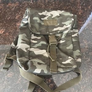 Victoria Secret Pink Camo mini backpack